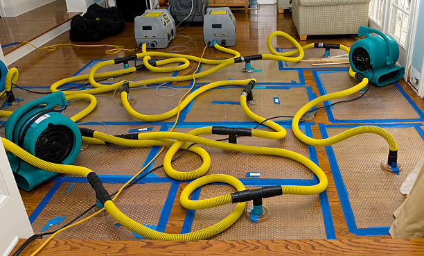 Professional Crawl Space Water Removal technician working in Byram, MS